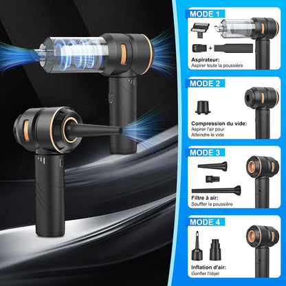 Cordless Car Vacuum - Deep Clean Your Interior Anywhere - HardPrix .com