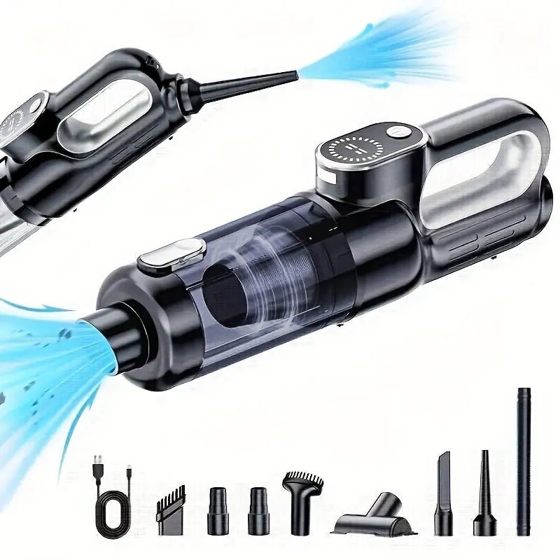 Experience Effortless Cleaning with the Powerful Cordless Handheld Car Vacuum Cleaner - HardPrix .com